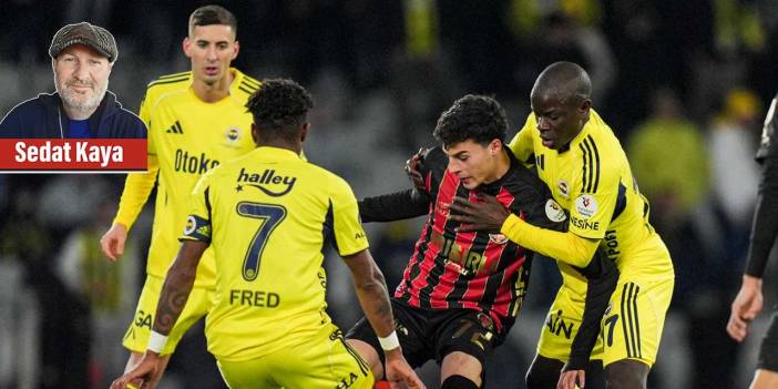 Takke düştü Fenerbahçe'nin keli göründü