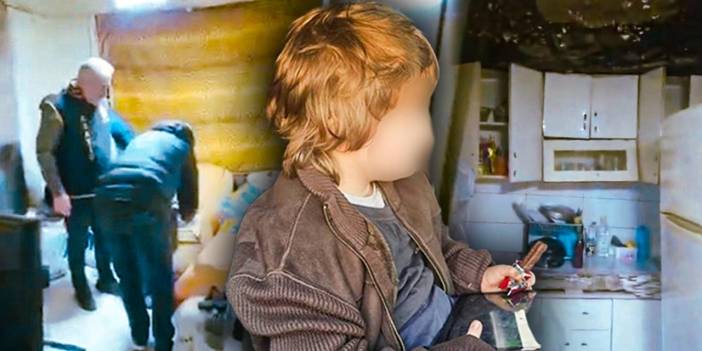 Annesinden kaçırıp 7 yıl boyunca harabede esir tuttular! Çocuğun bulunma anı kamerada