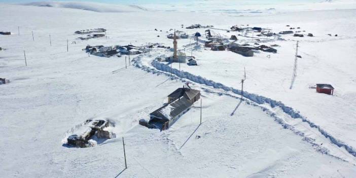 Ne Ardahan ne de Erzurum! Bu ilimizde kar kalınlığı yarım metreyi geçti
