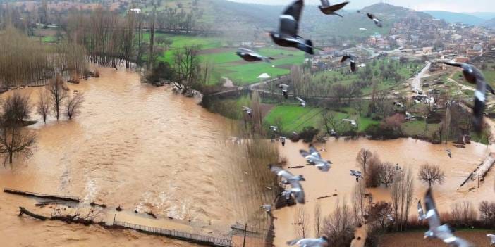 Mardin’de sağanak ve fırtına hayatı felç etti!