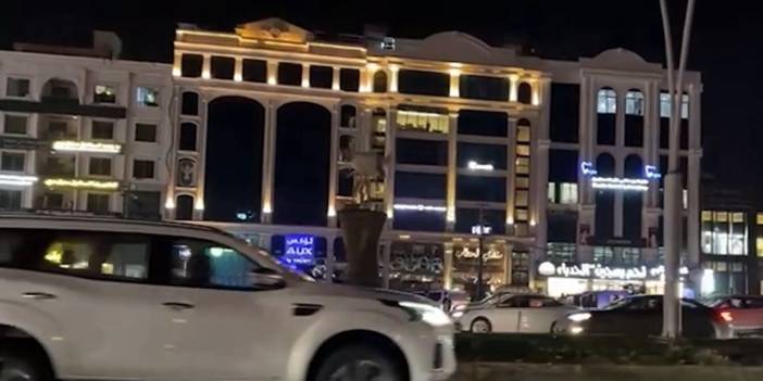 Erbil'de etkisiz hale getirilen İHA parçaları AVM yakınına düştü
