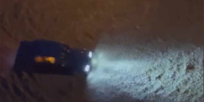 Mahalle arasında drift atan sürücüye ceza yağdı