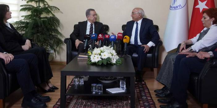 MHP ve DEM Parti'den karşılıklı bayram ziyareti! Dikkat çeken 'İşlenemez suç' diyaloğu