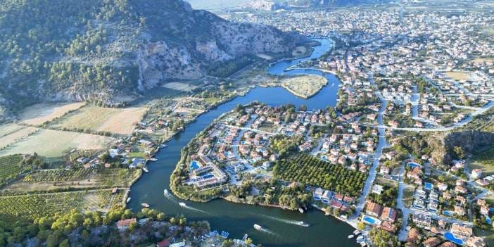 Ege’nin saklı labirenti dronla görüntülendi: Görenleri büyülüyor