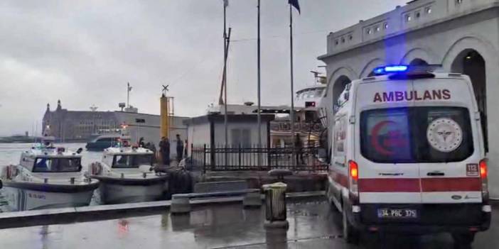 Kadıköy'de denizde erkek cesedi bulundu!