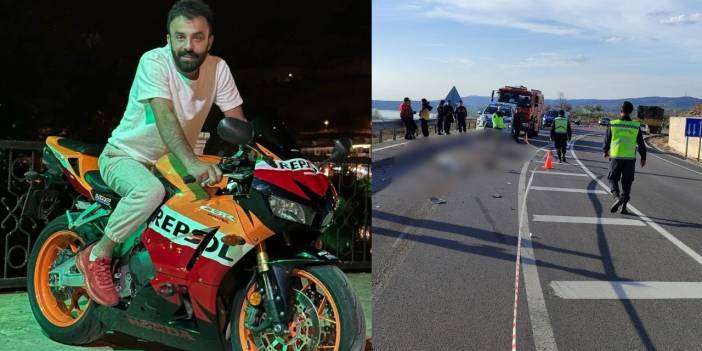 Virajı alamayan motosiklet kamyona çarptı: 44 yaşındaki sürücü can verdi