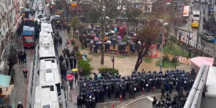 Son dakika | Polisten "Gazetecilere Özgürlük" yürüyüşüne barikatlı engel! Gazeteciler abluka altına alındı