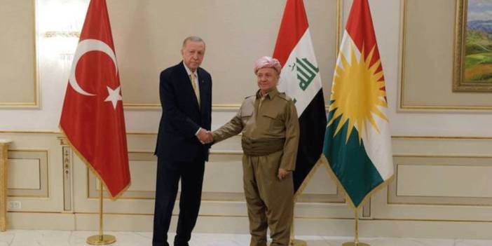 Erdoğan ile Barzani telefonda görüştü