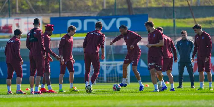 Galatasaray derbisi öncesi Trabzonspor'da moraller yükseldi