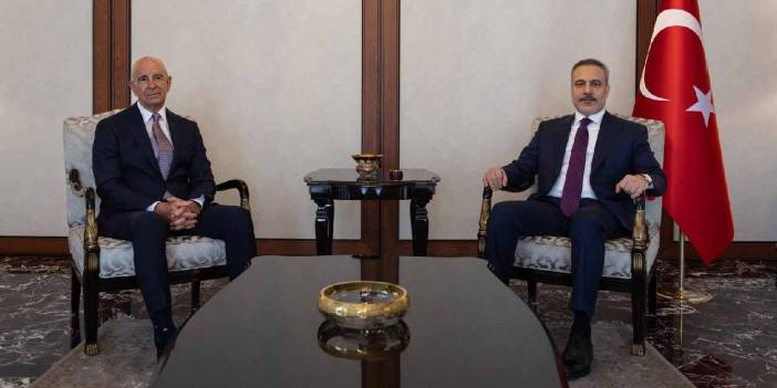 Hakan Fidan Tom Barrack ile görüştü