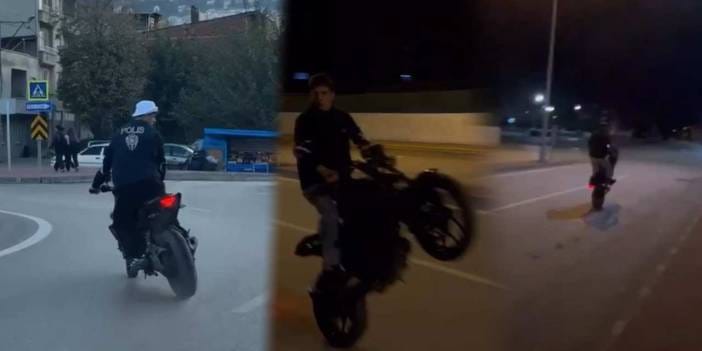 Polis yeleği giyip drift atınca unutamayacağı cezayı aldı!