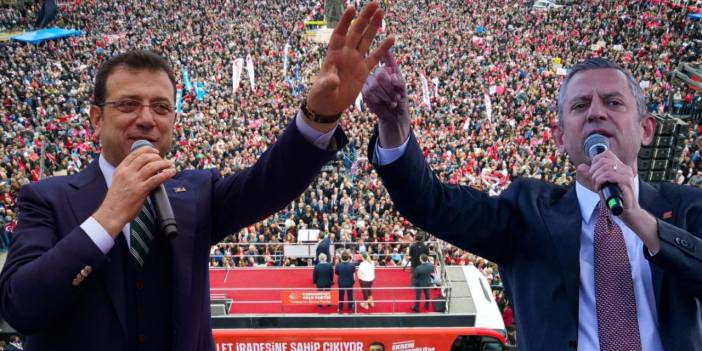 Özel ve İmamoğlu'ndan mitinge davet mesajı