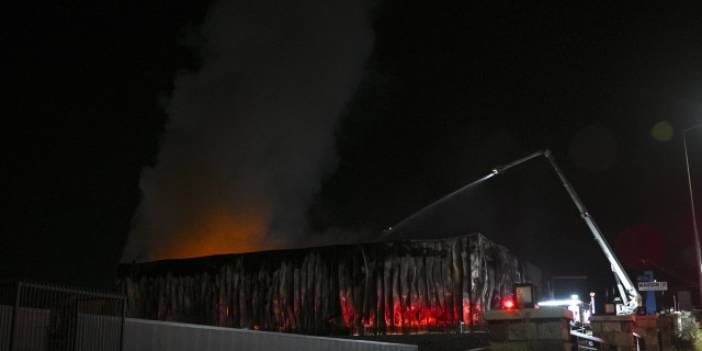 Ankara'da ilaç fabrikasında yangın