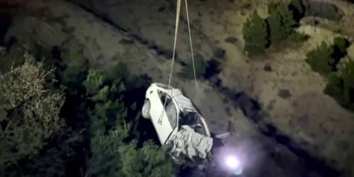 Depremzede araçlarıyla "change" vurgunu: Yakalanmamak için otomobilini uçurumdan atmış!