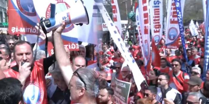 Son dakika | Ankara’da öğretmenler barikatı aştı: MEB önüne yürüdüler