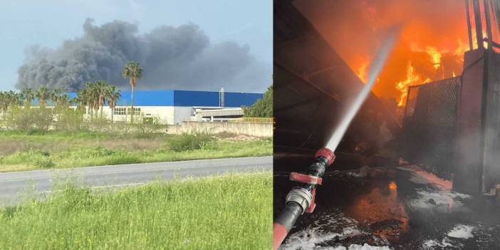 Son Dakika | Adana'da geri dönüşüm tesisinde korkutan yangın! Ekipler peş peşe gitti