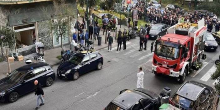 Gündüz vakti korku dolu anlar! 25 kişi rehin alındı, soyguncular yer altından kaçtı