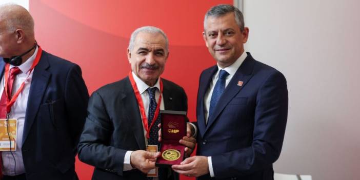 Özgür Özel eski Filistin Başbakanı ile bir araya geldi