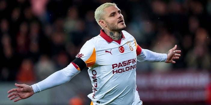 Gol orucunu bozan Icardi Süper Lig'de ilki yaşadı