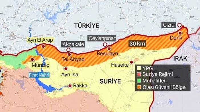 Barış Pınarı Harekâtı dünya gündeminde