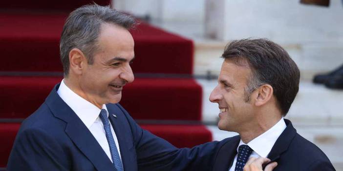 Macron Yunanistan’a Türkiye’ye karşı ittifak sözü verdi