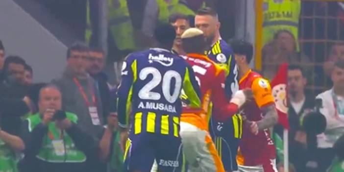 Derbinin son anlarında ortalık karıştı: Victor Osimhen deliye döndü