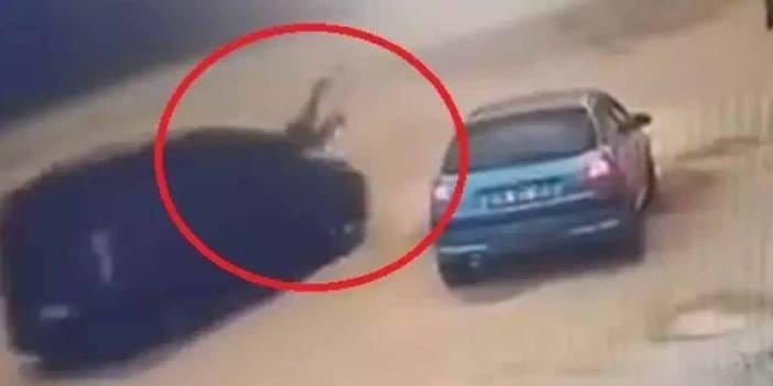 Husumetlisini gördü sonra U dönüşü yapıp aracıyla çarptı