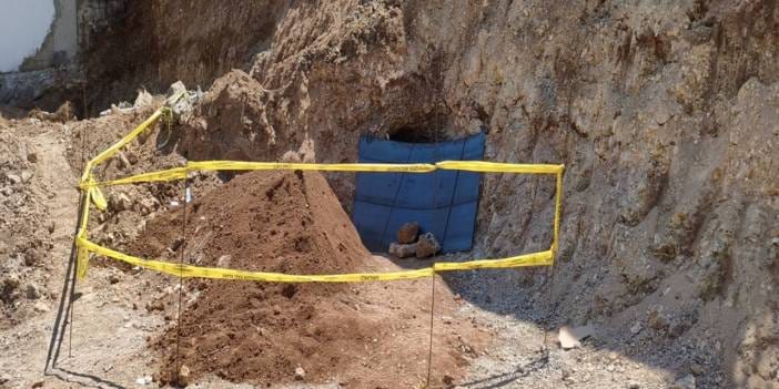 Belediye kazı yaparken insan kemikleri çıktı! Bölgeye giriş çıkışlar kapatıldı