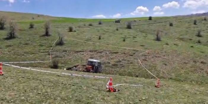 Traktör dere yatağına devrildi: 1 ölü 3 yaralı