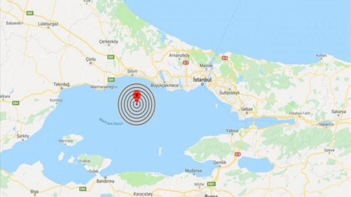 İstanbul'da deprem! 