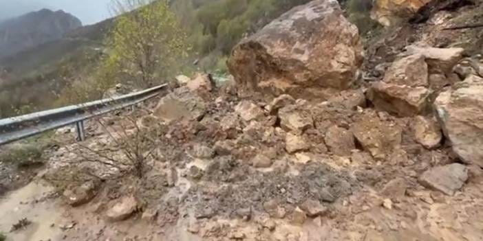 Sivas'ta heyelan: 5 köy ulaşıma kapandı