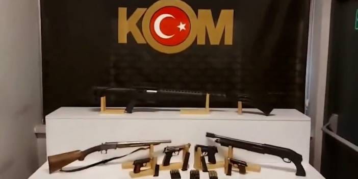 Yasa dışı silah ticareti yapanlara yönelik operasyon: 2 zanlı yakalandı