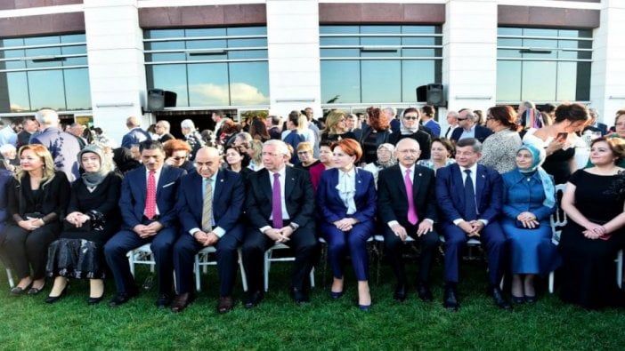 Kemal Kılıçdaroğlu, Meral Akşener, Mansur Yavaş ve Ahmet Davutoğlu... Sürpriz buluşma! 