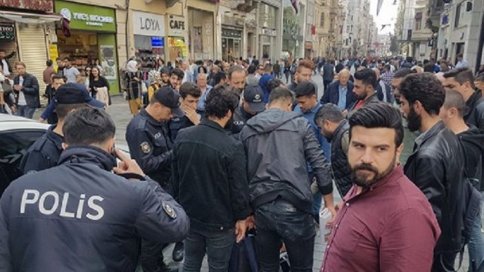 İstiklal Caddesi'nde "bomba" paniği!