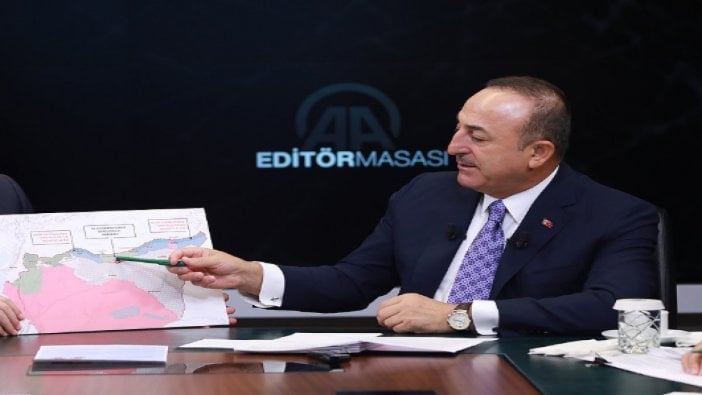 Çavuşoğlu harita üzerinden tek tek anlattı! İşte "Soçi mutabakatı"nın ayrıntıları...