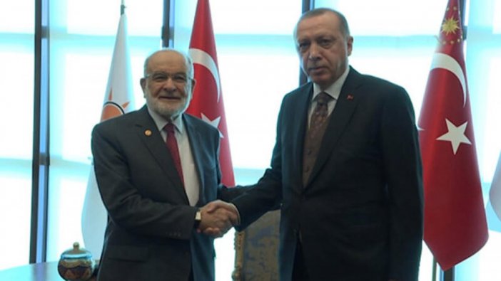 Erdoğan'dan Karamollaoğlu'na tebrik