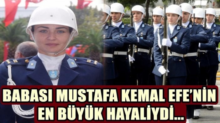 Babasının en büyük hayaliydi... 'Buruğum ama gururluyum'