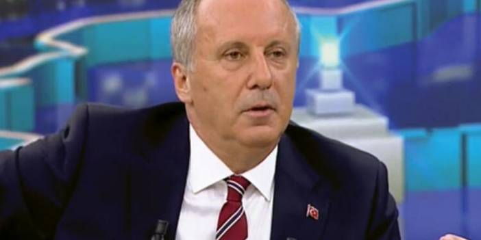 Rahmi Turan'ın açıklaması sonrası Muharrem İnce'den ilk açıklama