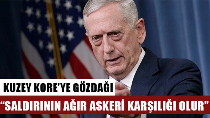 ABD'den Kuzey Kore’ye "askeri seçenek" gözdağı