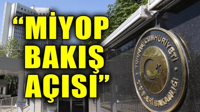 Dışişleri'nden Almanya ve Avusturya açıklaması: Miyop bakış açısı