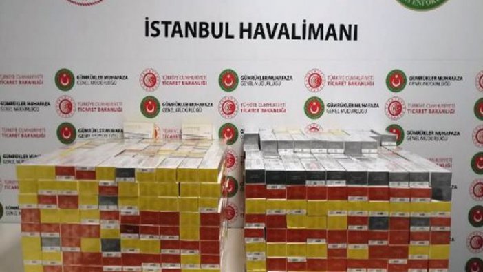 İstanbul Havalimanı'nda kaçakçılık operasyonu