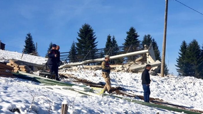 Trabzon'da izinsiz inşa edilen 160 yapı yıkıldı