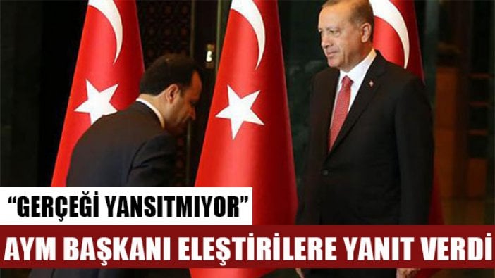 Anayasa Mahkemesi Başkanı Zühtü Arslan fotoğraf eleştirilerine yanıt verdi