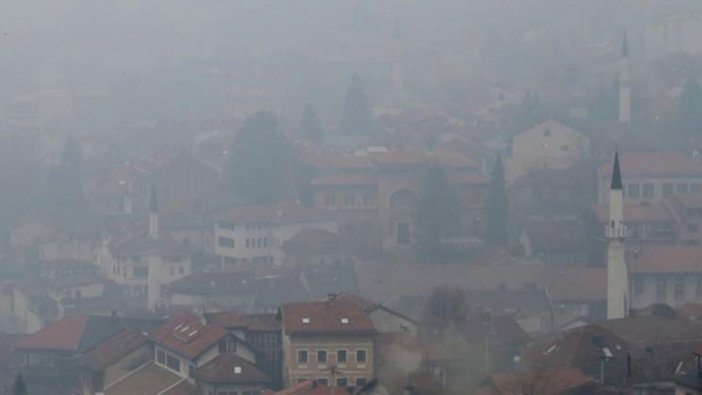 Saraybosna'da hava kirliliği tehlikeli seviyeye ulaştı