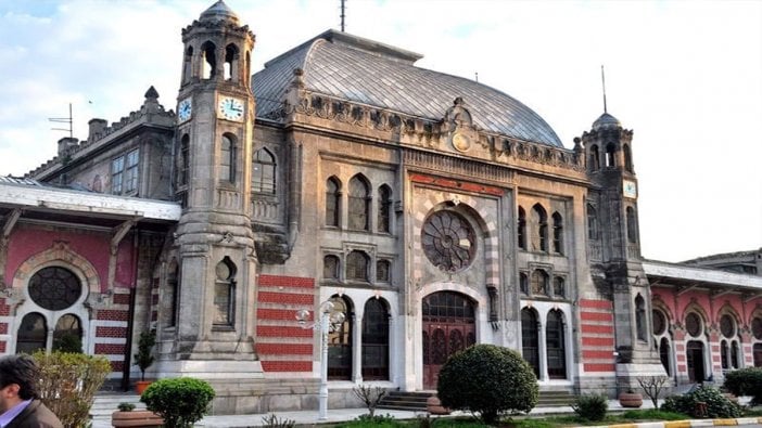 Sirkeci Garı'nda yangın