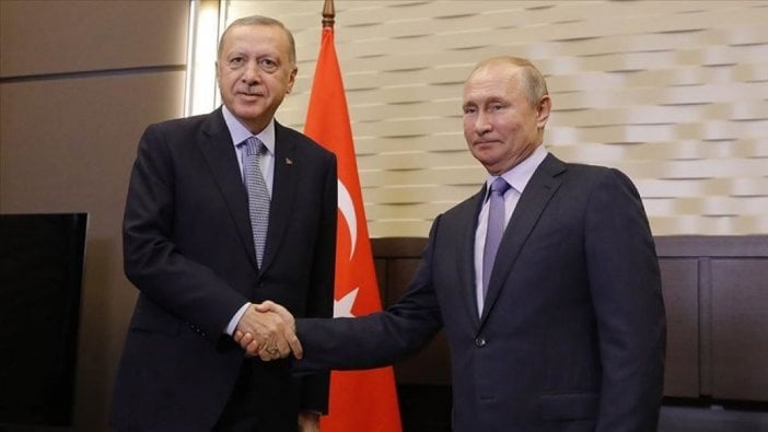 Erdoğan ile Putin Suriye'yi görüştü