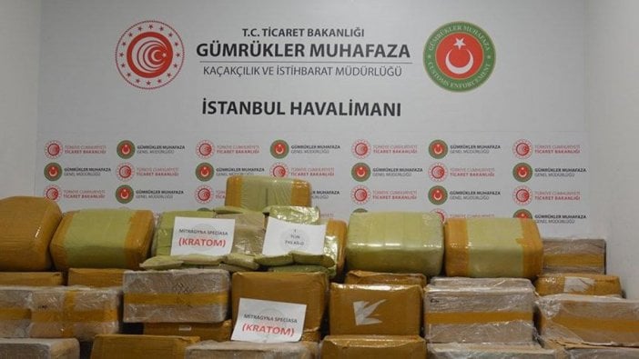 1 ton 745 kilo kratom ele geçirildi