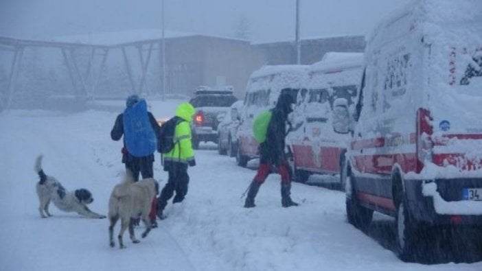 Uludağ'da kaybolan iki arkadaşı arama çalışmaları sürüyor