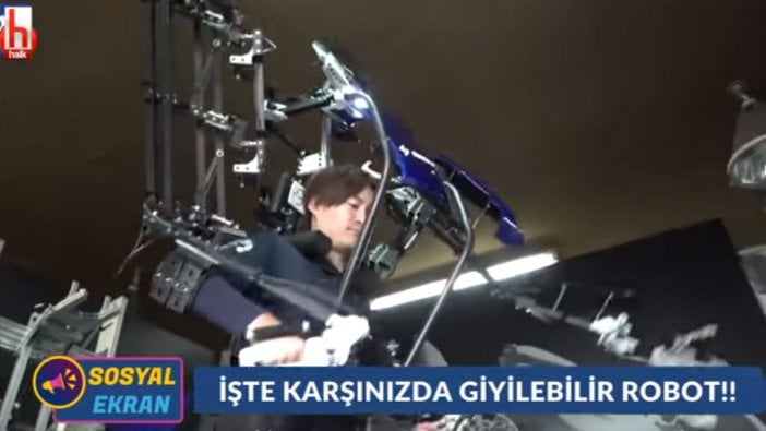 4'üncü nesil robo-iskelet görücüye çıktı: Giyilebilir robot