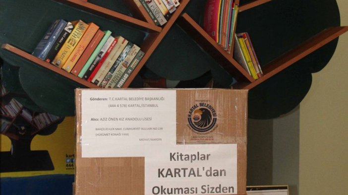 Kartal’dan Mardin’e kitap köprüsü